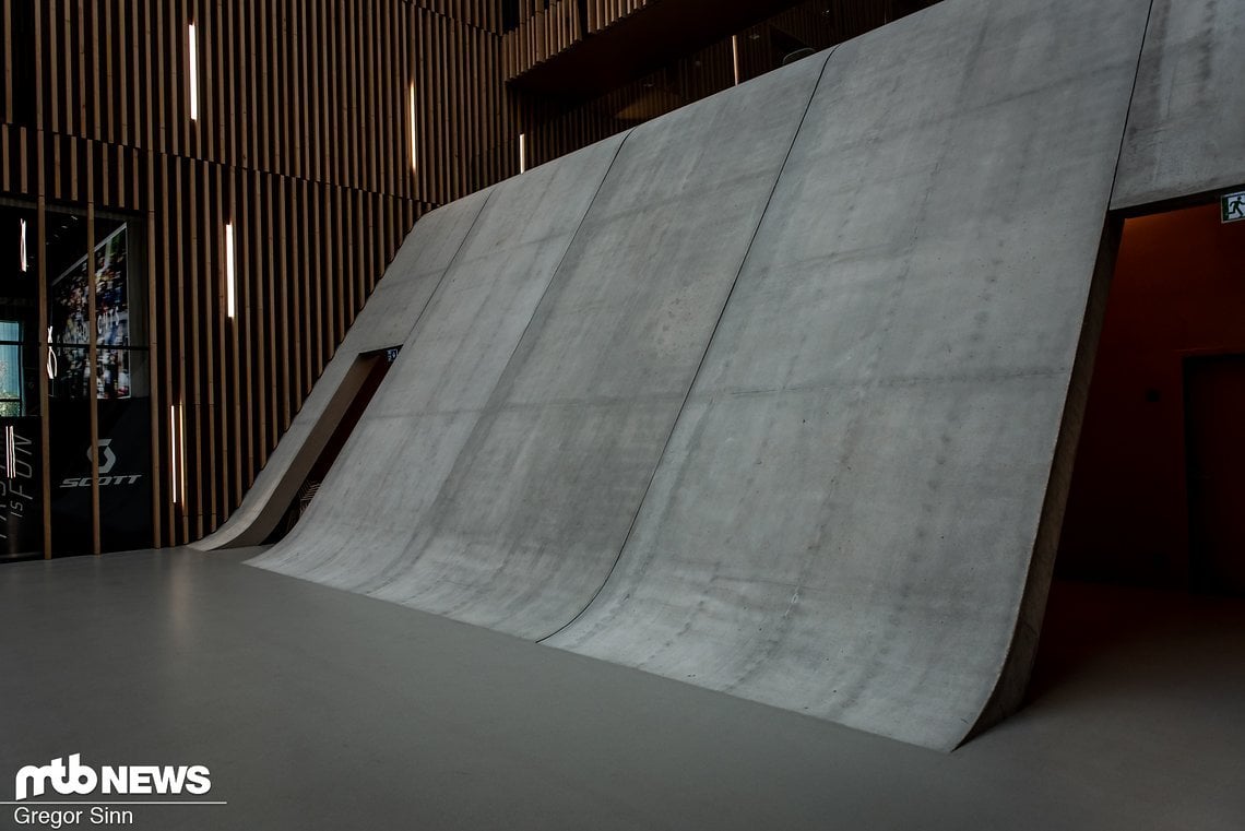 Was für eine komisch geshapte Quarterpipe