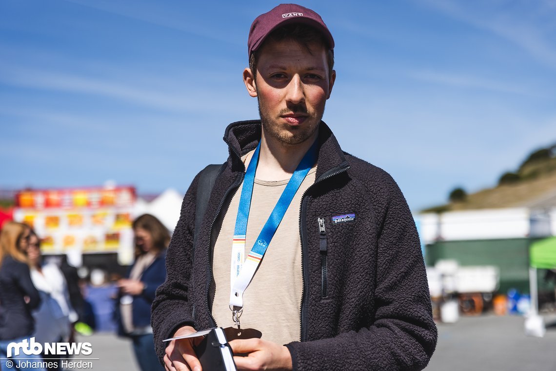 Arne sorgte für einen Großteil der Artikel direkt vom Festival.