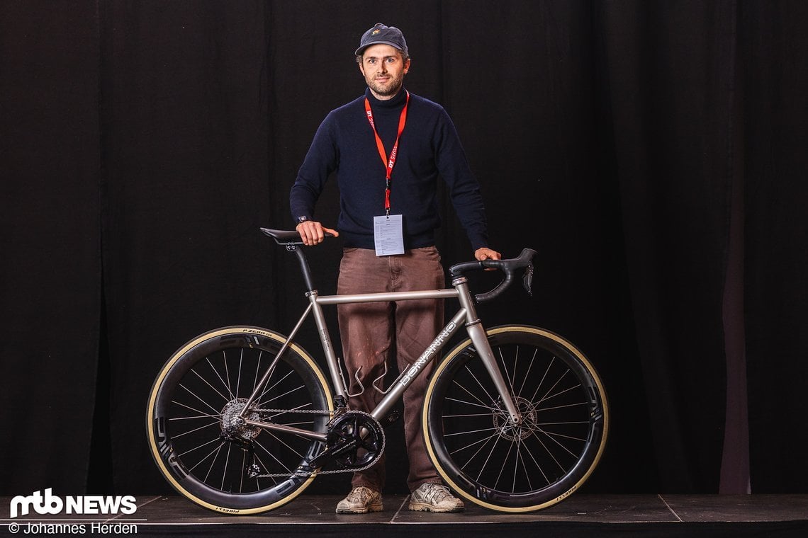 Niccolò Bonanno mit seiner gleichnamigen Bikemarke aus Berlin.