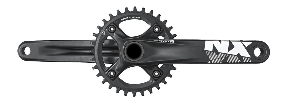 NX Kurbel 32T AL Spider 24mm