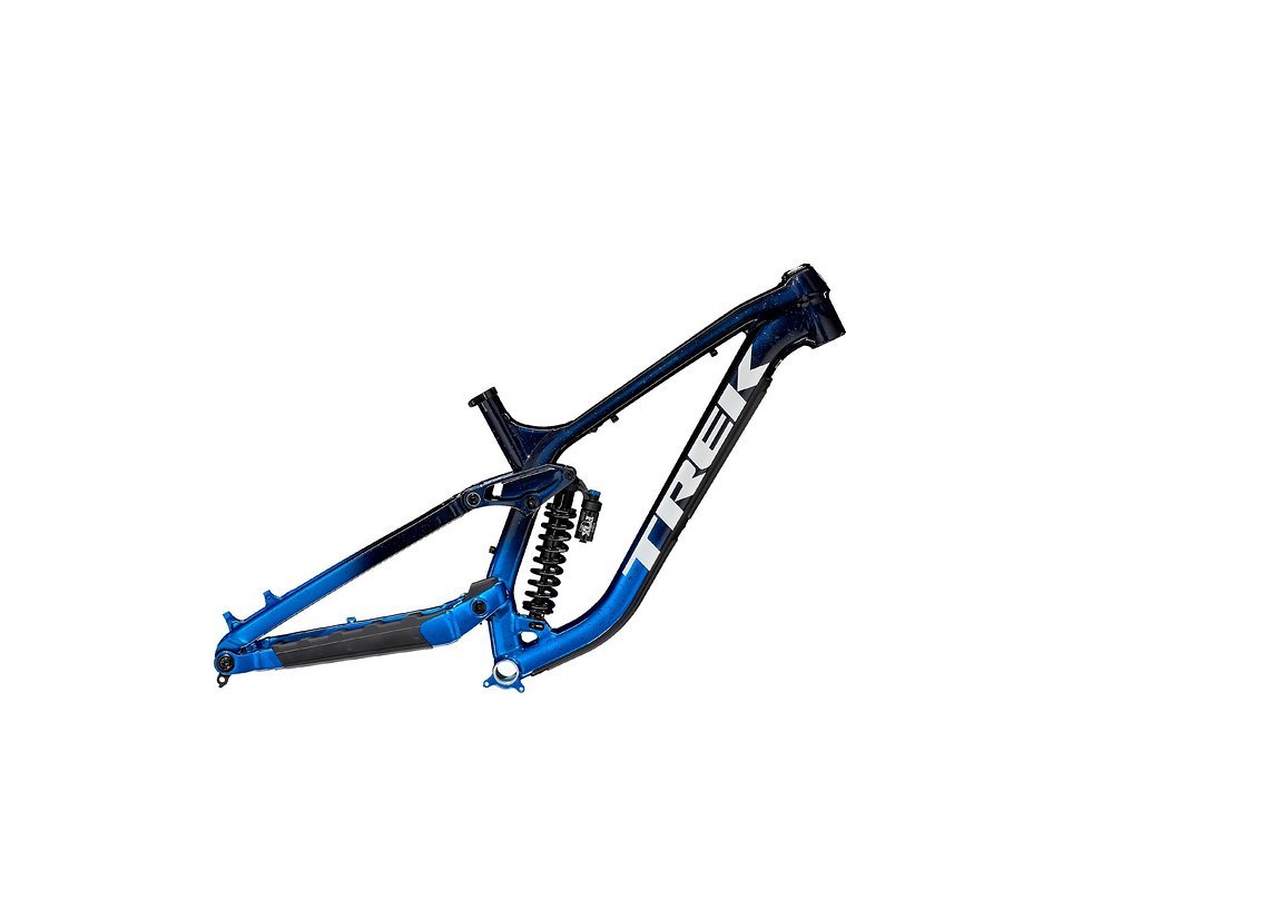 Für das Rahmenset mit dem günstigen Fox DHX2 Performance-Dämpfer werden 2.999 € fällig.