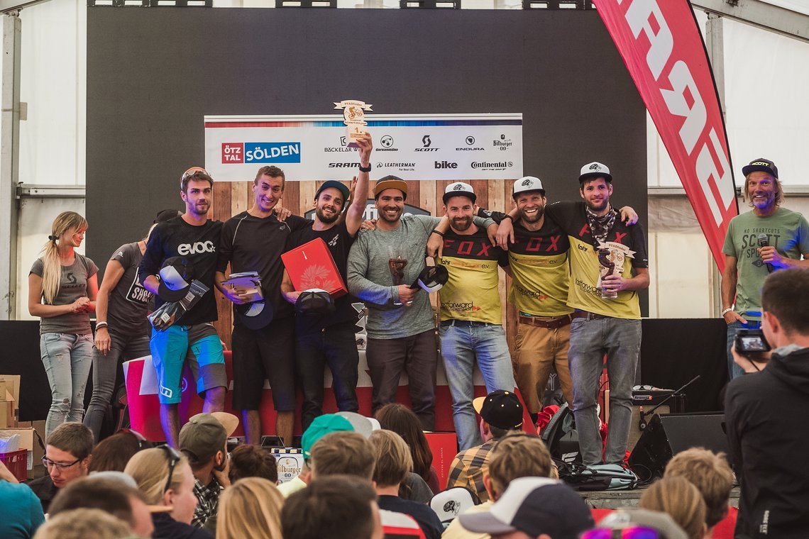 Podium der Herren