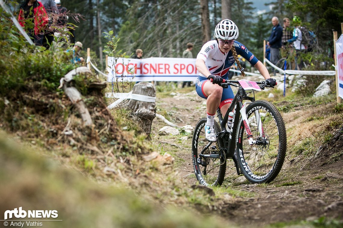 Evie Richards verbuchte einen rabenschwarzen Tag