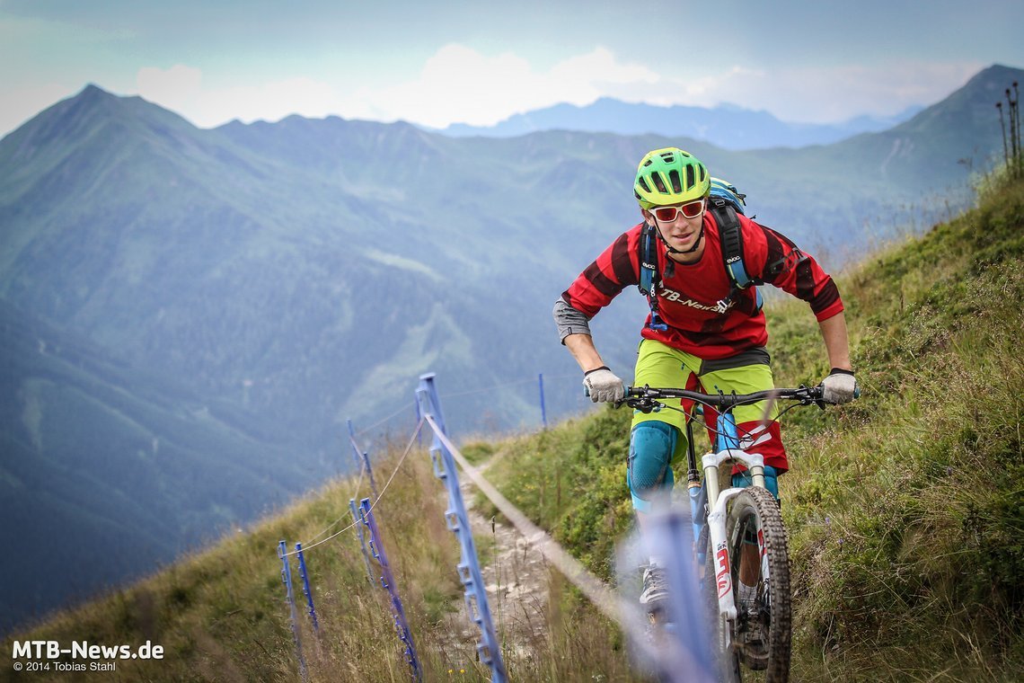 Die Big Five Freeride Challenge ist die Königsdisziplin für diesen Enduro-Laufradsatz gewesen. 65 km mit Bikepark, Uphills, alpinen Trails und unzähligen Wurzeln