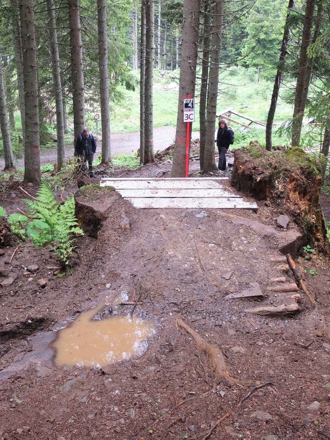 Tschaef's Plunge: Kleiner Drop...