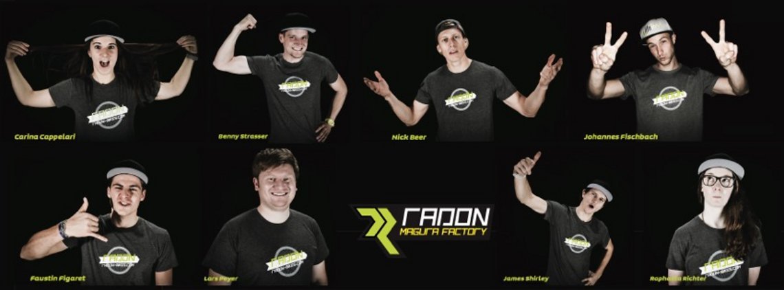 Das Radon Magura Factory Team in der Übersicht