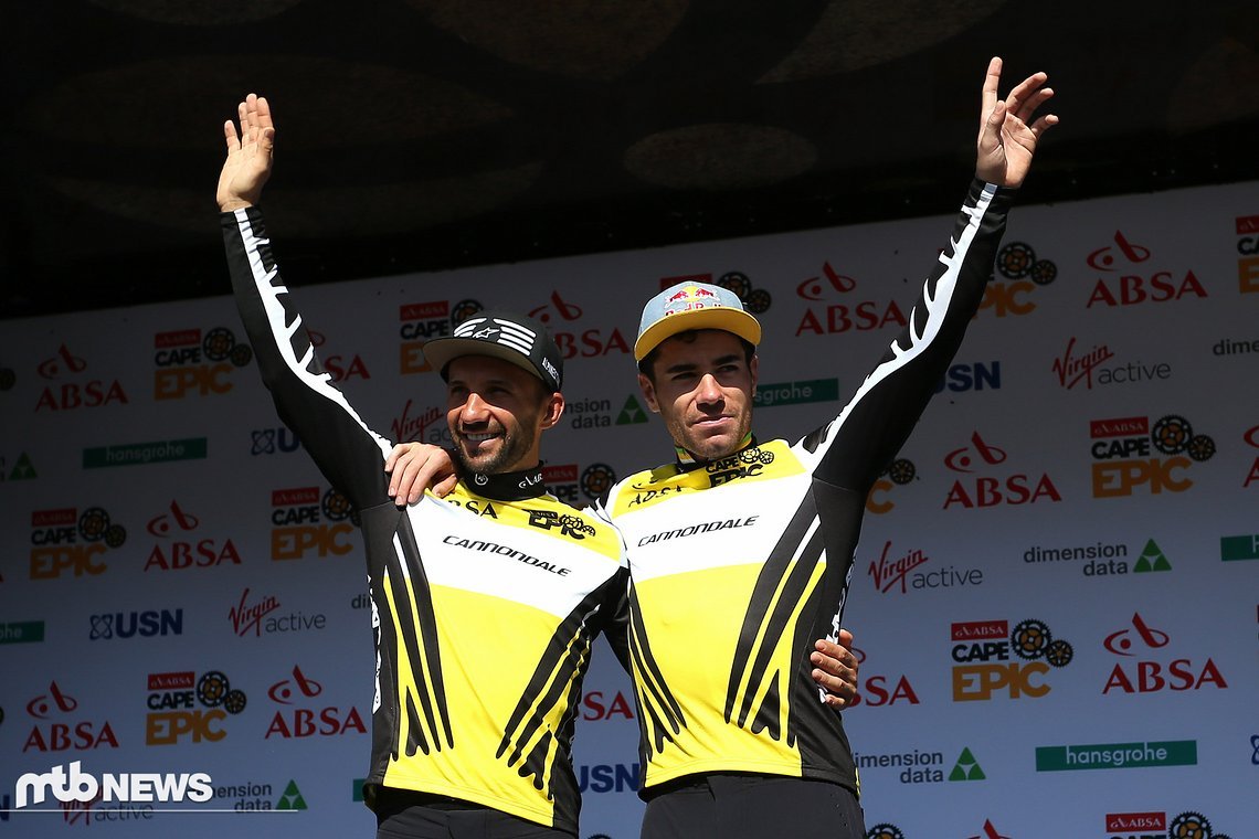 Auch nach Stage 3 in Führung: Manuel Fumic und Henrique Avancini