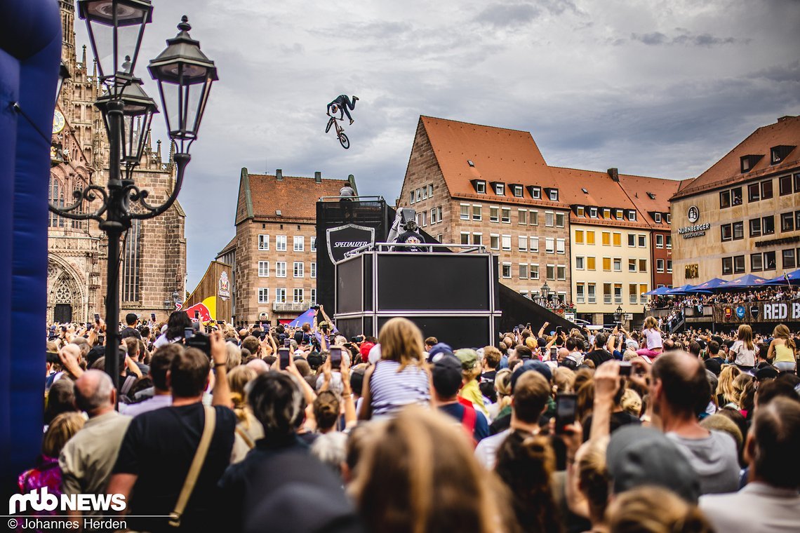 Noch ein Gewinner: Emil Johansson holte sich Rang 1 beim District Ride in Nürnberg unter anderem mit diesem 360 Windshield Wiper.