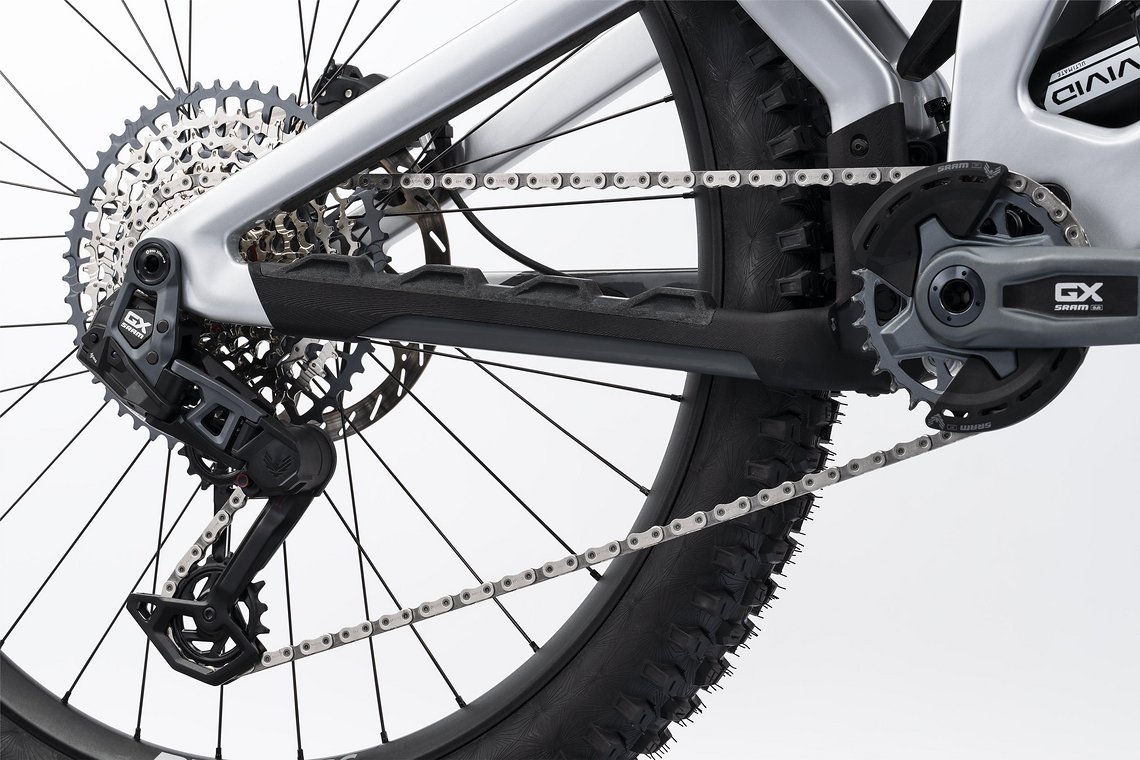 Mit der SRAM GX AXS T-Type wird beim Topmodell elektronisch geschaltet.