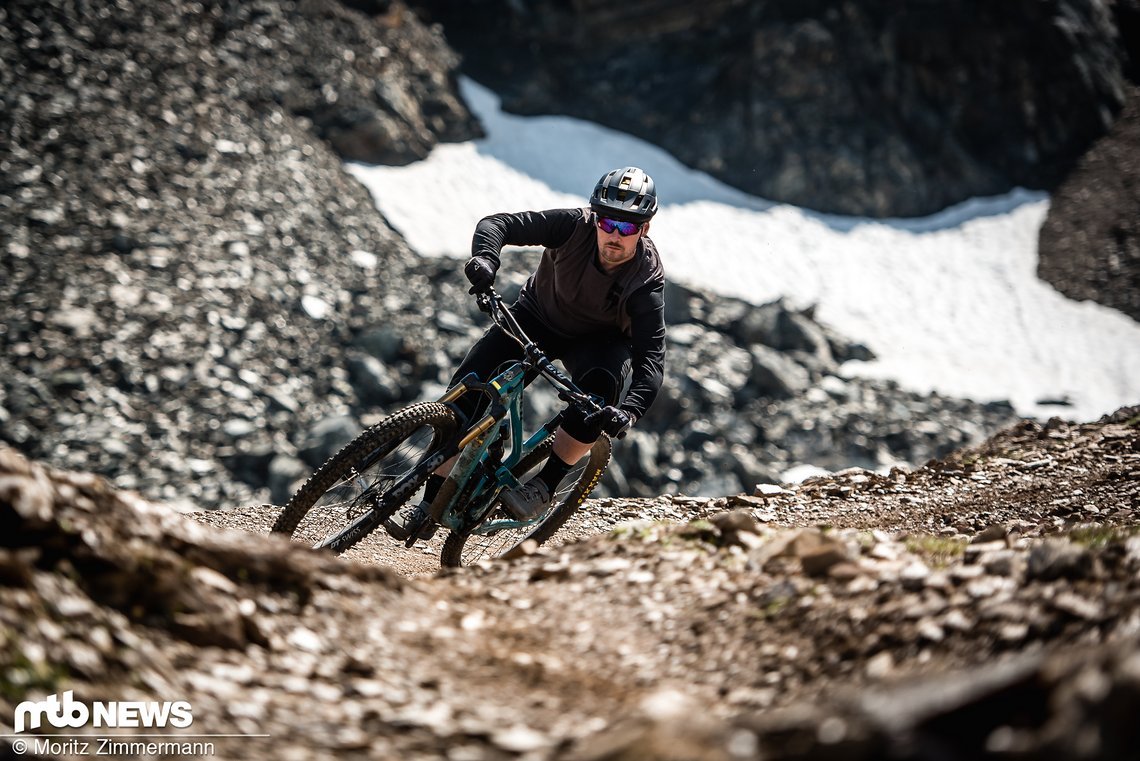 Um die Fähigkeiten des Yeti Sb150 voll auskosten zu können, ist ein aktiver Fahrstil vonnöten