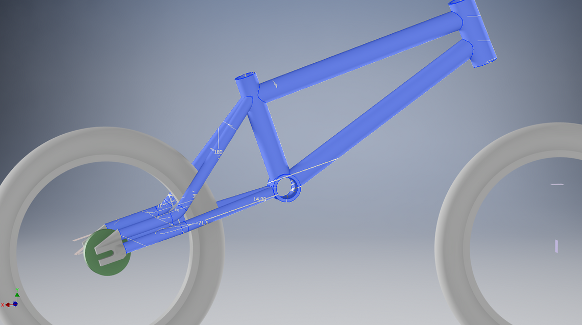 CAD Entwurf des Enno 16"