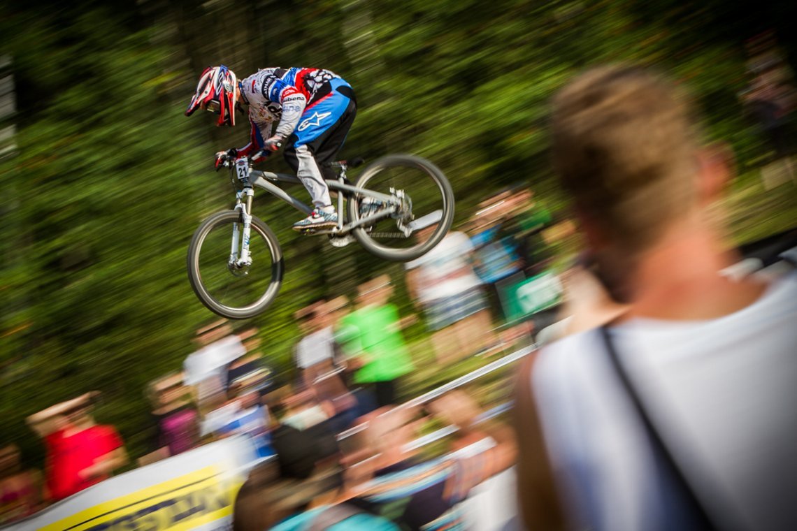 Jan Svub kennt man sonst nur vom BMX - Platz 5 für den schnellen Tschechen