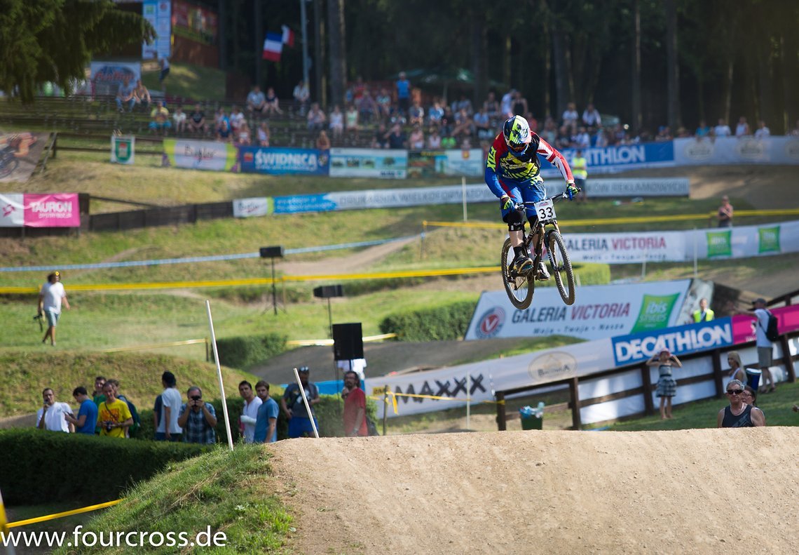 Scott Beaumont wie immer schnell unterwegs