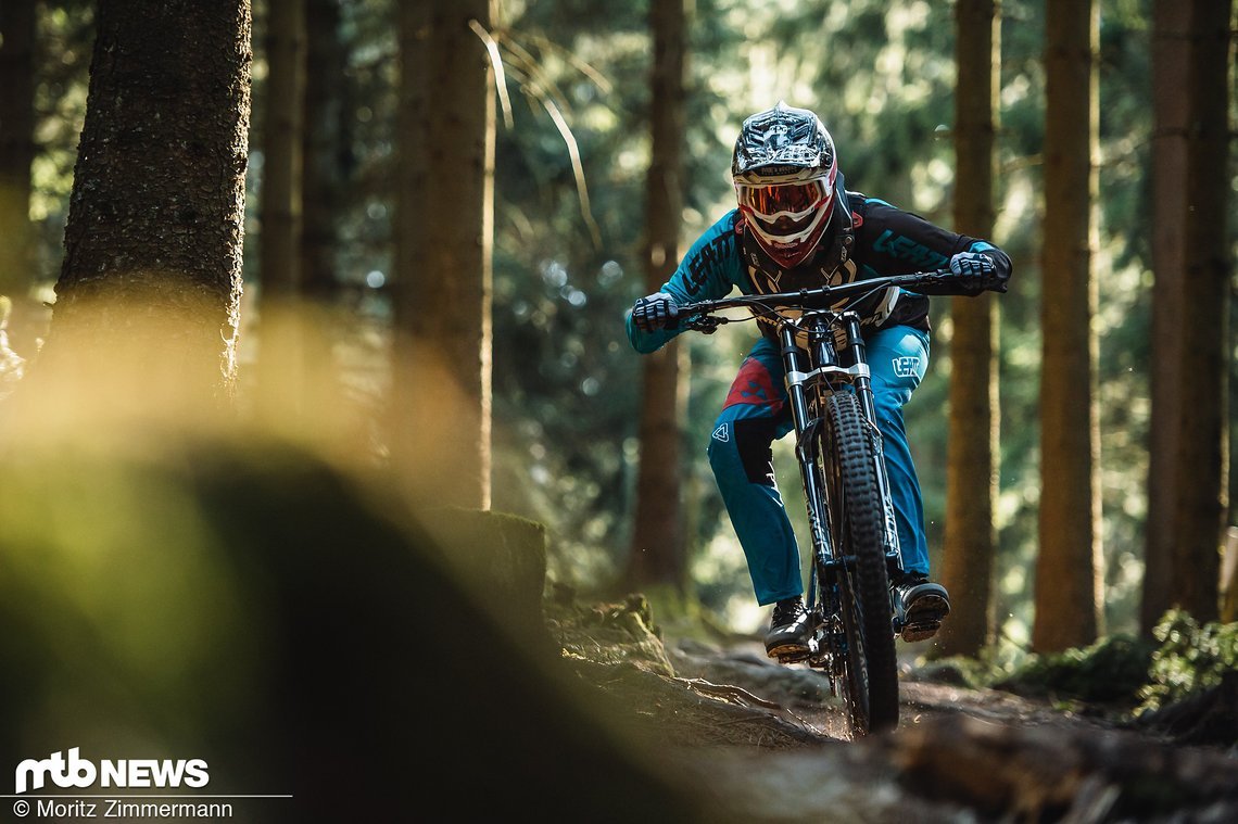 Das Trek Session giert durchaus nach Geschwindigkeit