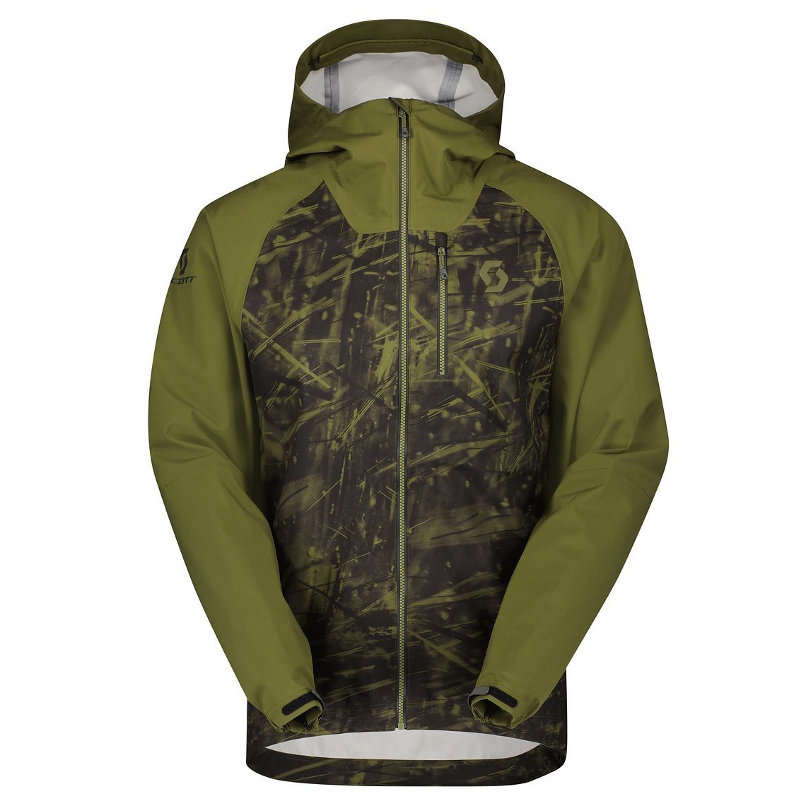 Mit der SCOTT Trail Storm Waterproof Jacke für 229,95 € (UVP) ...