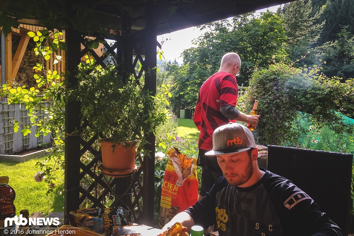 Grillen am Abend