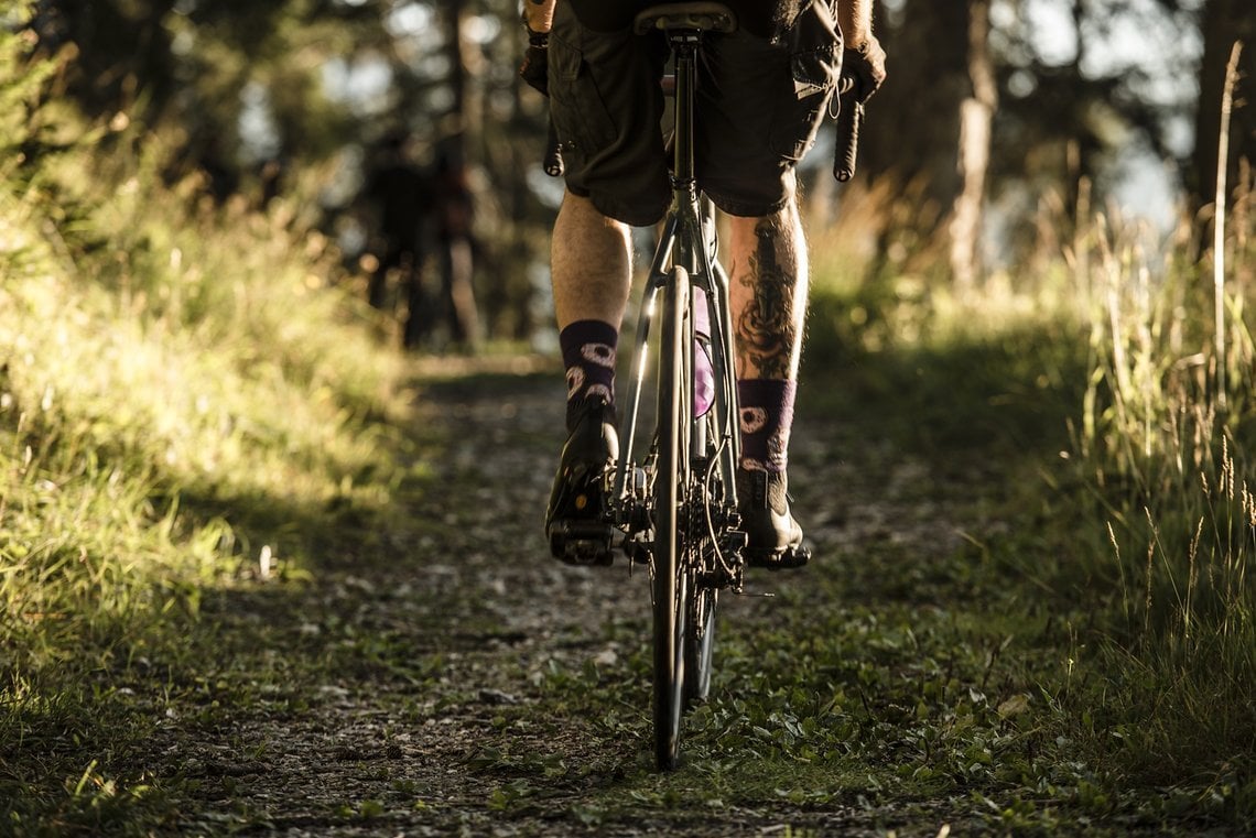 Empfohlen wird ein Gravelbike oder Mountainbike.