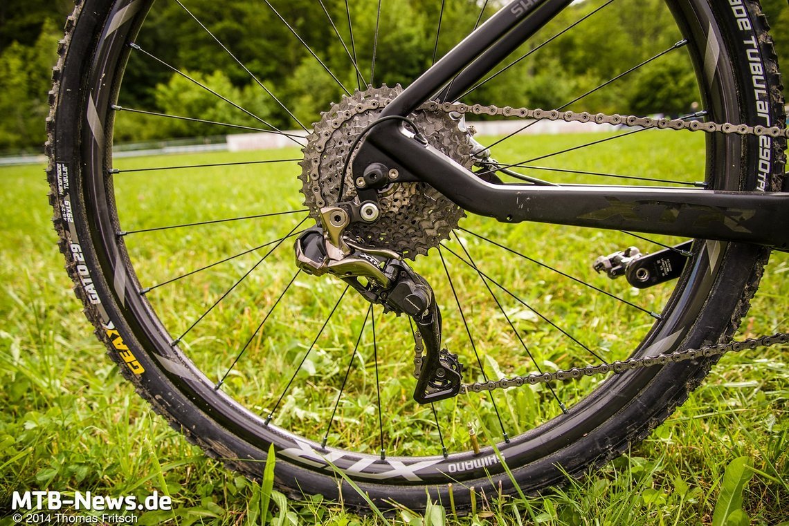 Bereits 2014 hat Shimano die hochwertige XTR Di2-Schaltung auf den Markt gebracht.