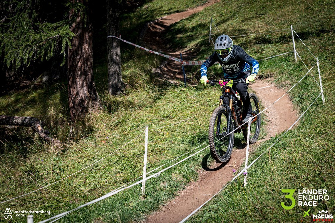 Super Masters-Sieger Wilfred van de Haterd im Elven-Trail - der letzten Stage des Wochenendes