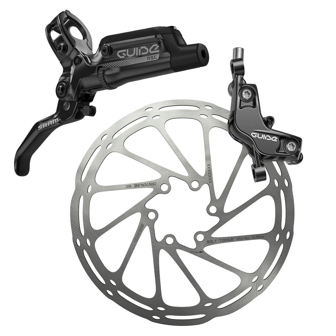 SRAM Guide RSC in schwarz