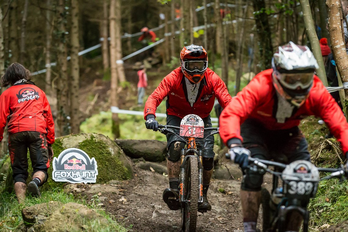 Wolfi im unteren Trailpark-Abschnitt Wolfi im unteren Trailpark-Abschnitt