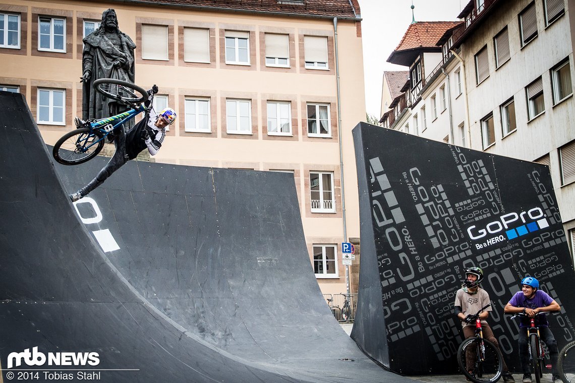 ... und nutzt den GoPro Upside Down District voll aus