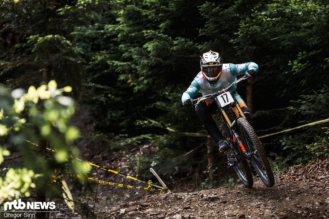Dominik Gradnitzer aus Leogang wurde nach einem starken Seeding-Run im Finale disqualifiziert.