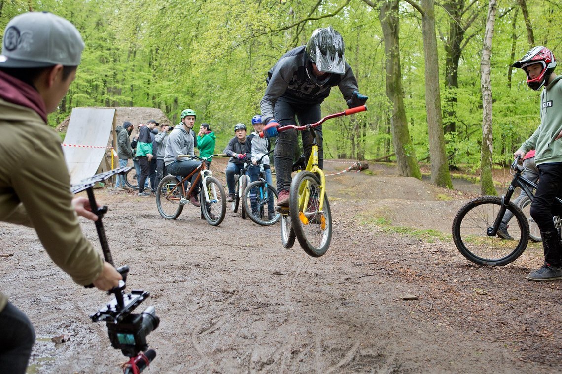 Der Gewinner des Pumptrackrace: Alex Mainzer