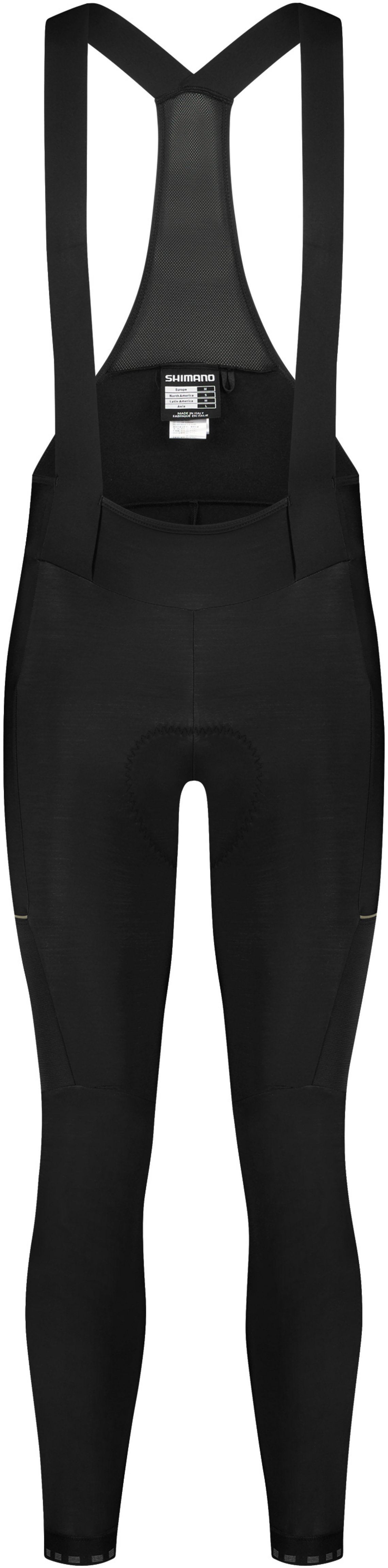 Die Evolve Bib Tights F24 ist die erste gravelspezifische lange Bib von Shimano.