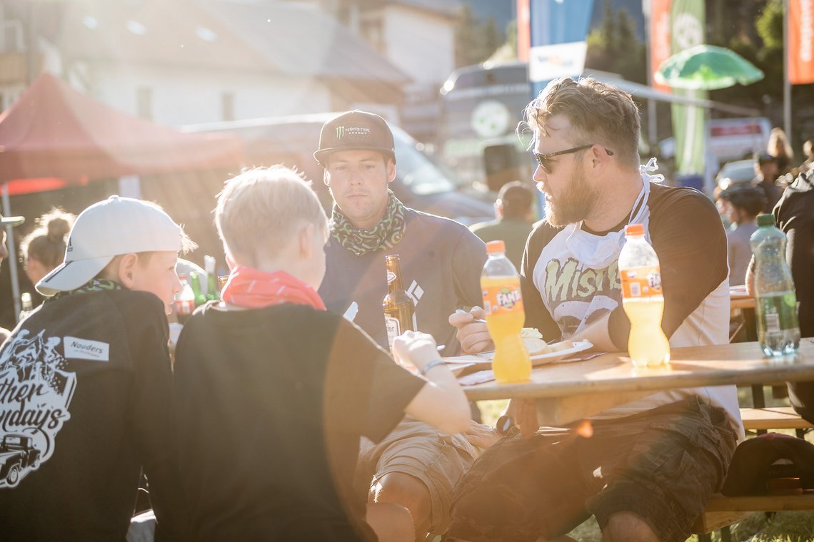 Beste Stimmung nach Tag 1