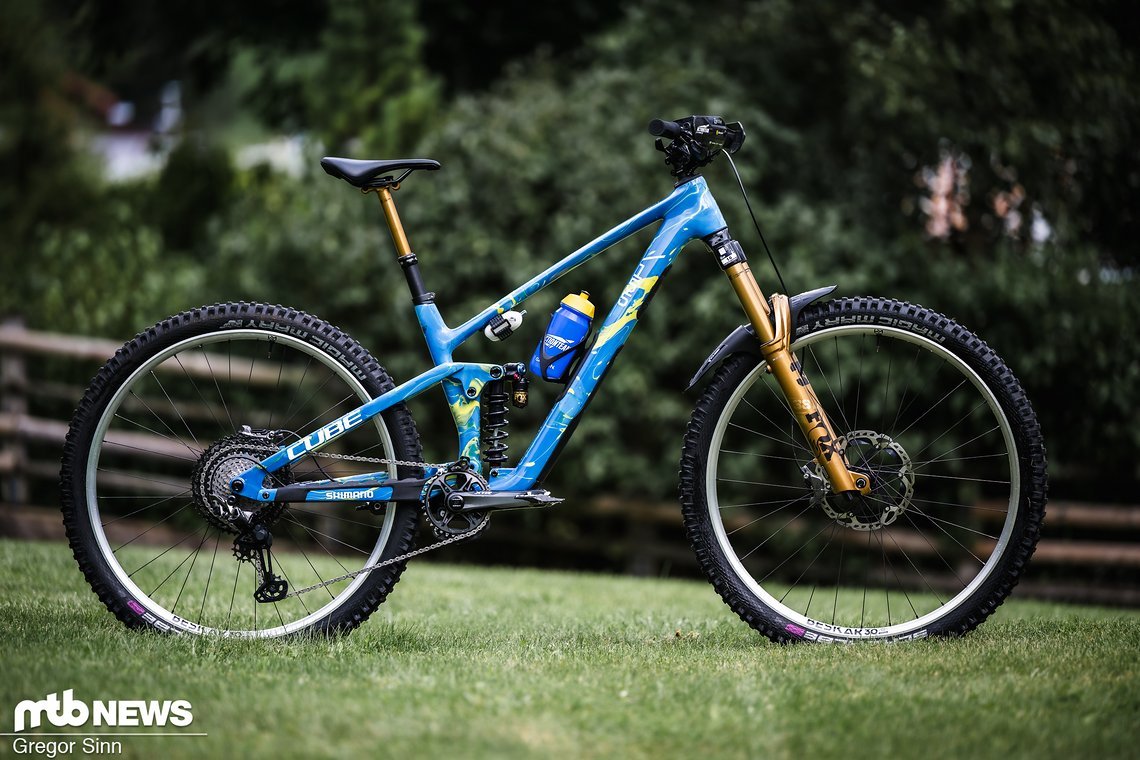 Für die WM hat Zakarias Johansen ein ziemlich schickes Custom-Bike hingestellt bekommen.
