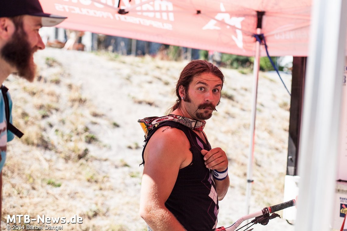 MIckey Haderer - Teil der Bartcrew Whistler 2014