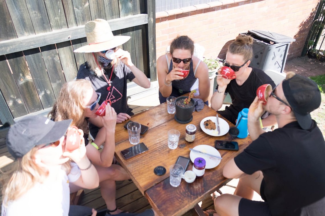 Coffee Time mit den EWS-Koffeinsüchtigen
