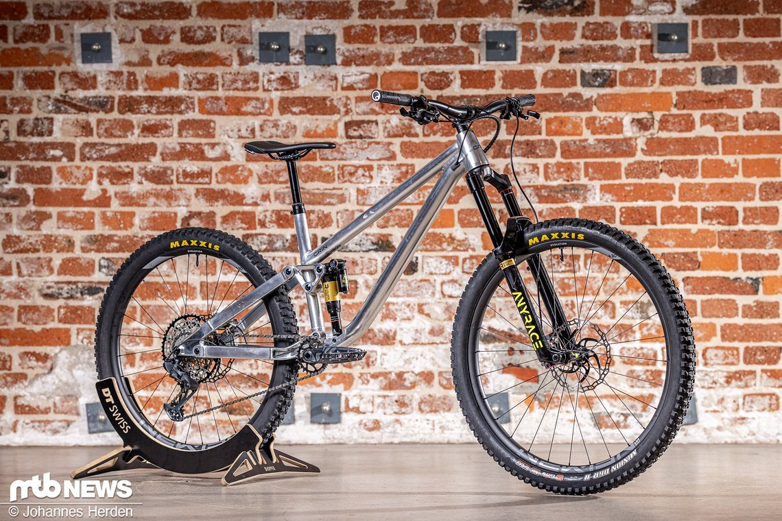 Grin One – das Enduro-Bike ist einer von drei Prototypen.