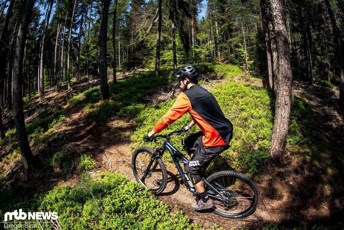 Egal, ob es auf der Straße oder auf natürlichen Trails nach oben geht, die DT Swiss 180-Naben rollen reibungsarm und übertragen die Power sicher!