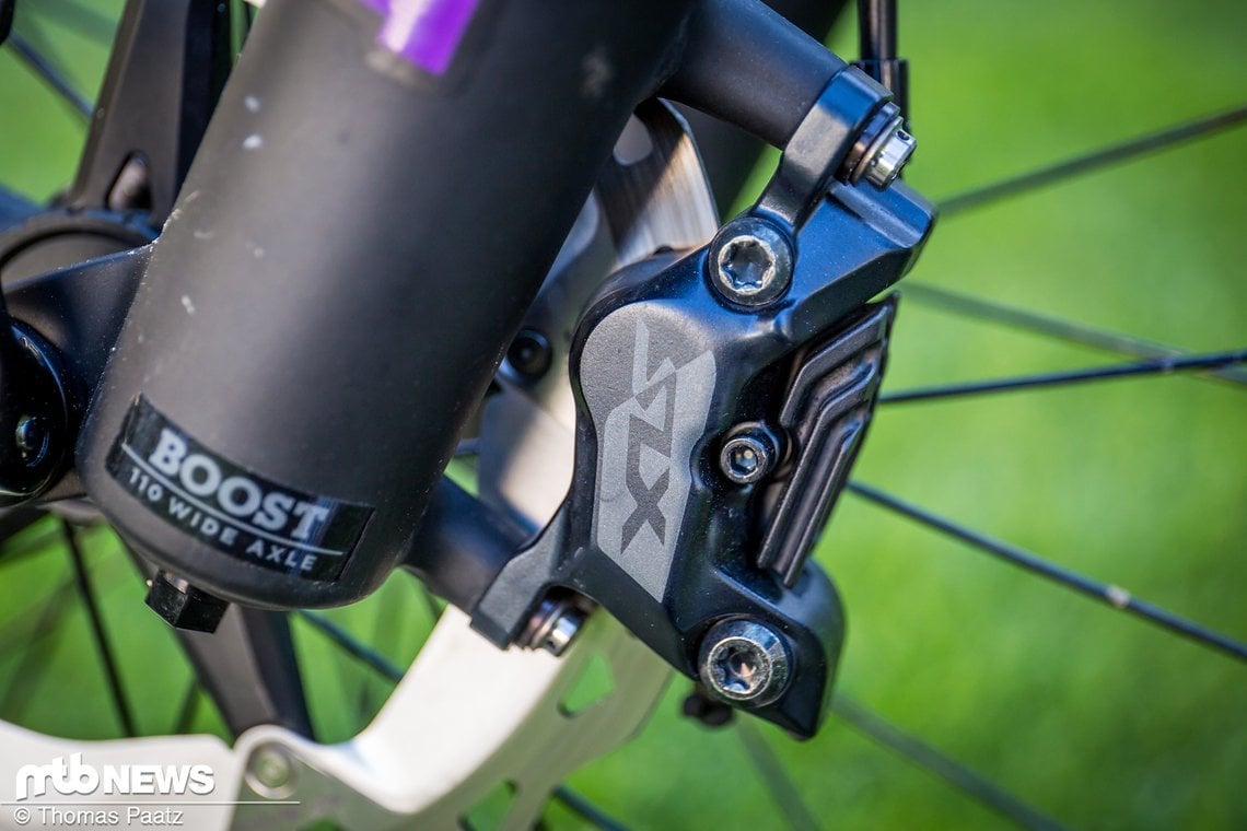 Shimano SLX: 4-Kolben Bremse