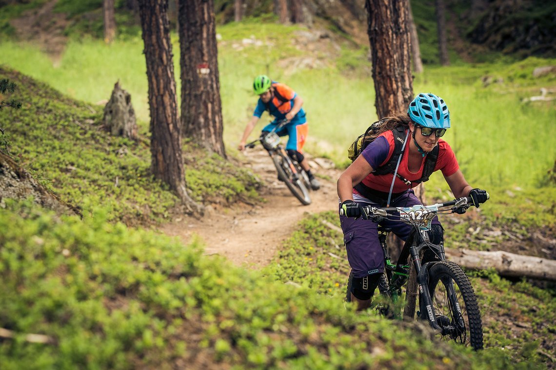 Beziehungsprobe bei der Schnitzeljagd in Sölden