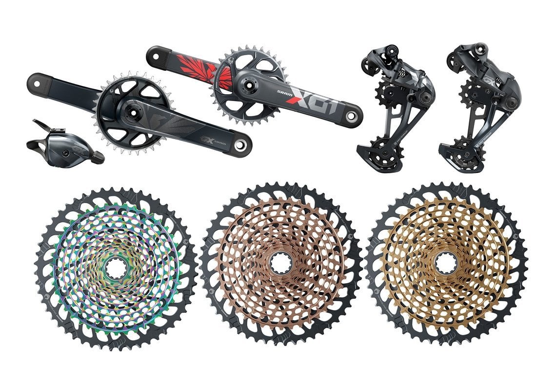 Von SRAM gab es dieses Jahr unter anderem Produktpflege bei der SRAM Eagle