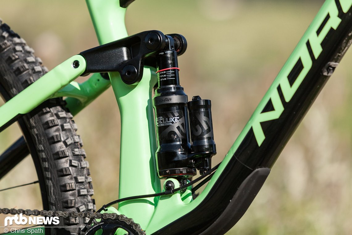RockShox Super Deluxe Ultimate DH mit DebonAir-Luftkammer, ohne Plattform-Hebel