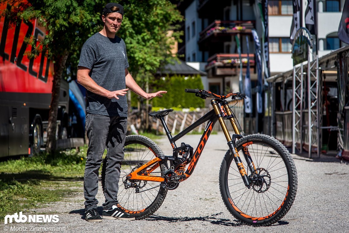 Brendan Fairclough wechselte im Jahr 2011 zum Scott-Team