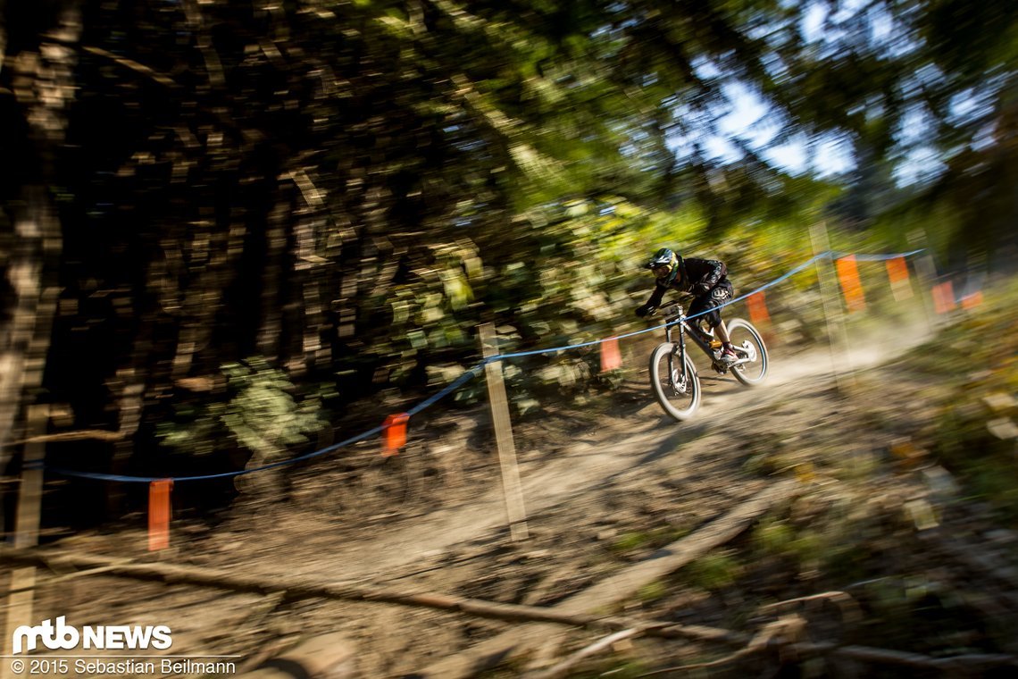 Mit Highspeed in die Waldpassage