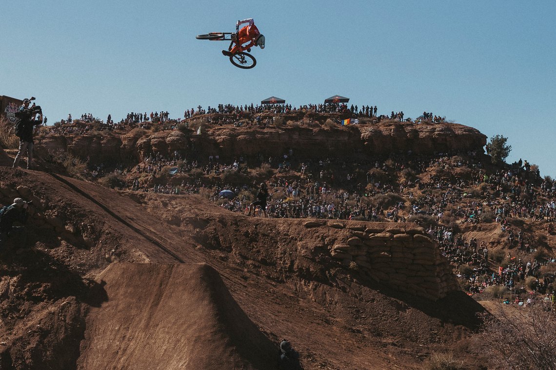 Brett Rheeder: Flatspin vor Publikum