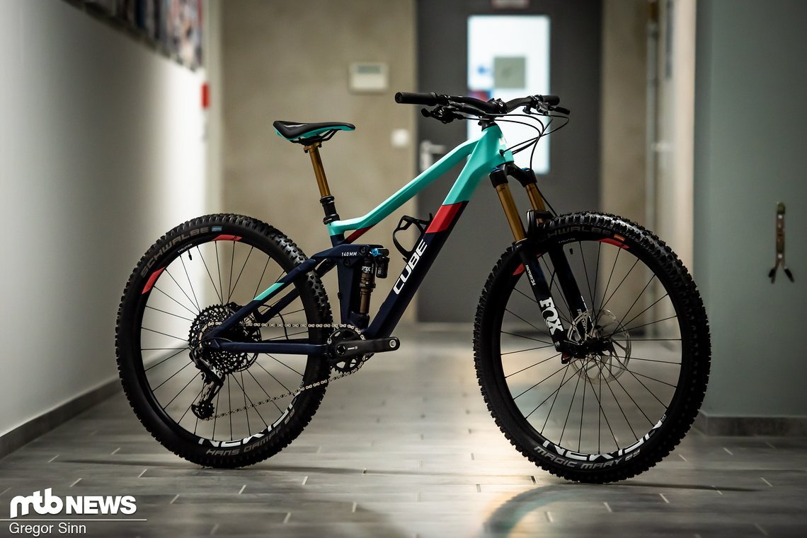 Das Cube Sting 140 wird teils von Team-Fahrerin Sofia Wiedenroth pilotiert.