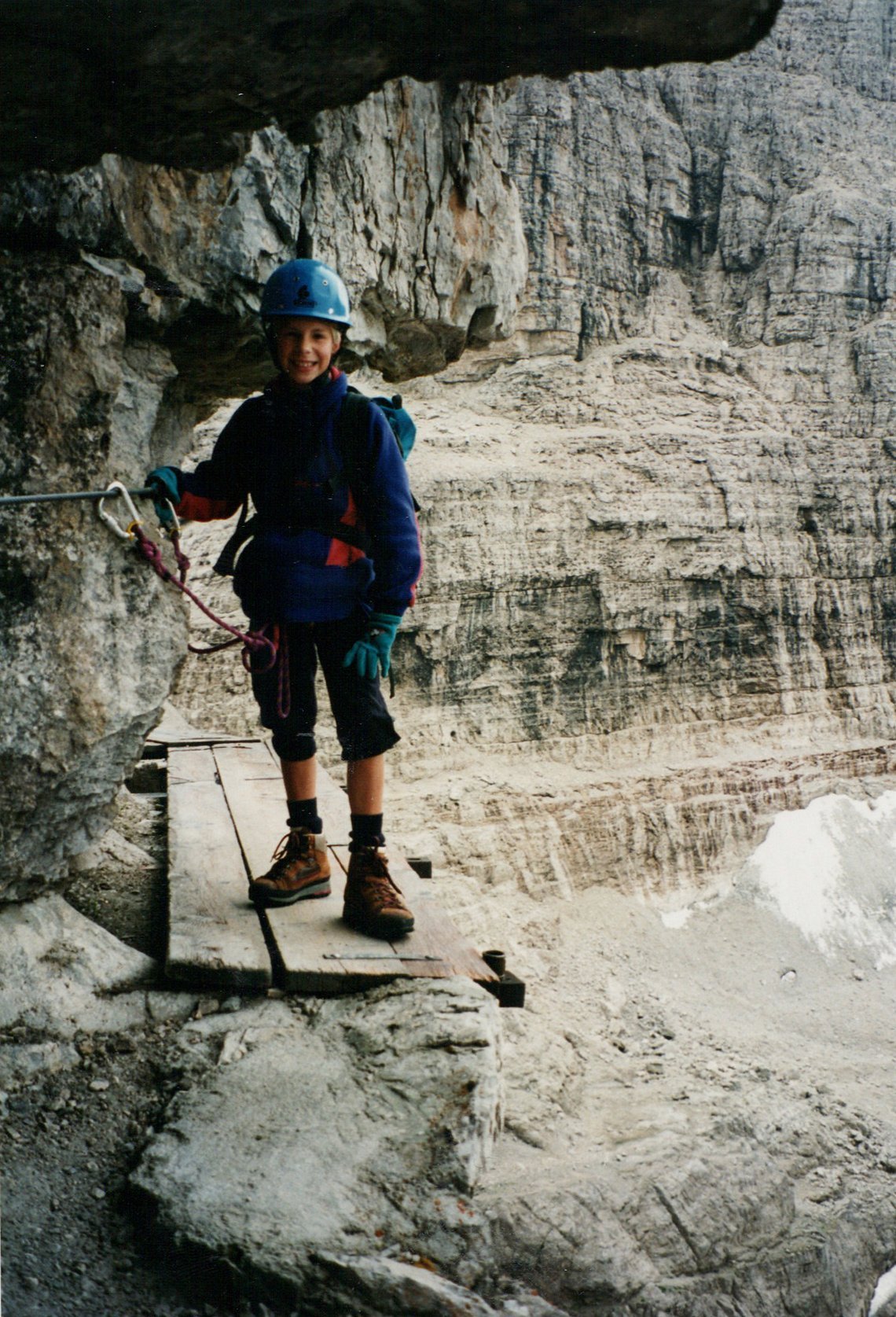 Seit über 20 Jahren treibt es mich in die Dolomiten, die Klettersteige sind mir sehr vertraut
