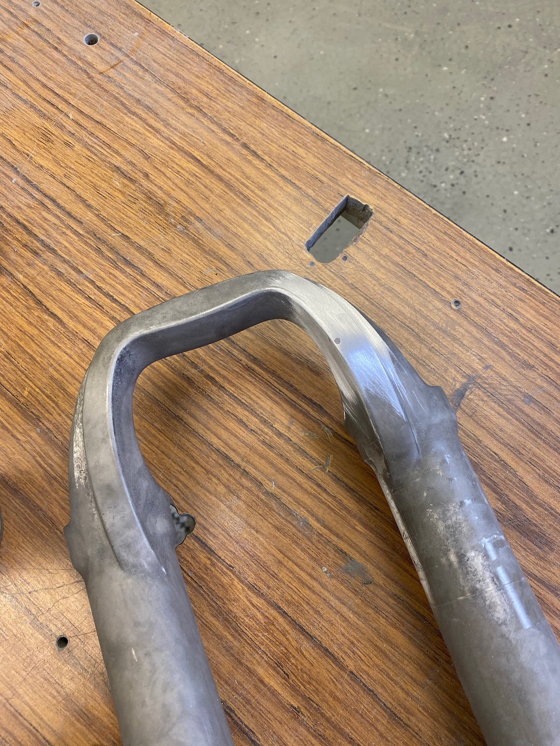 Scott Sports Hyper Spark Dangerholm Fork Cable Guide Removal07