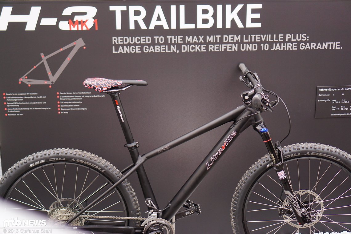 Das ist auch das neue Liteville H-3
