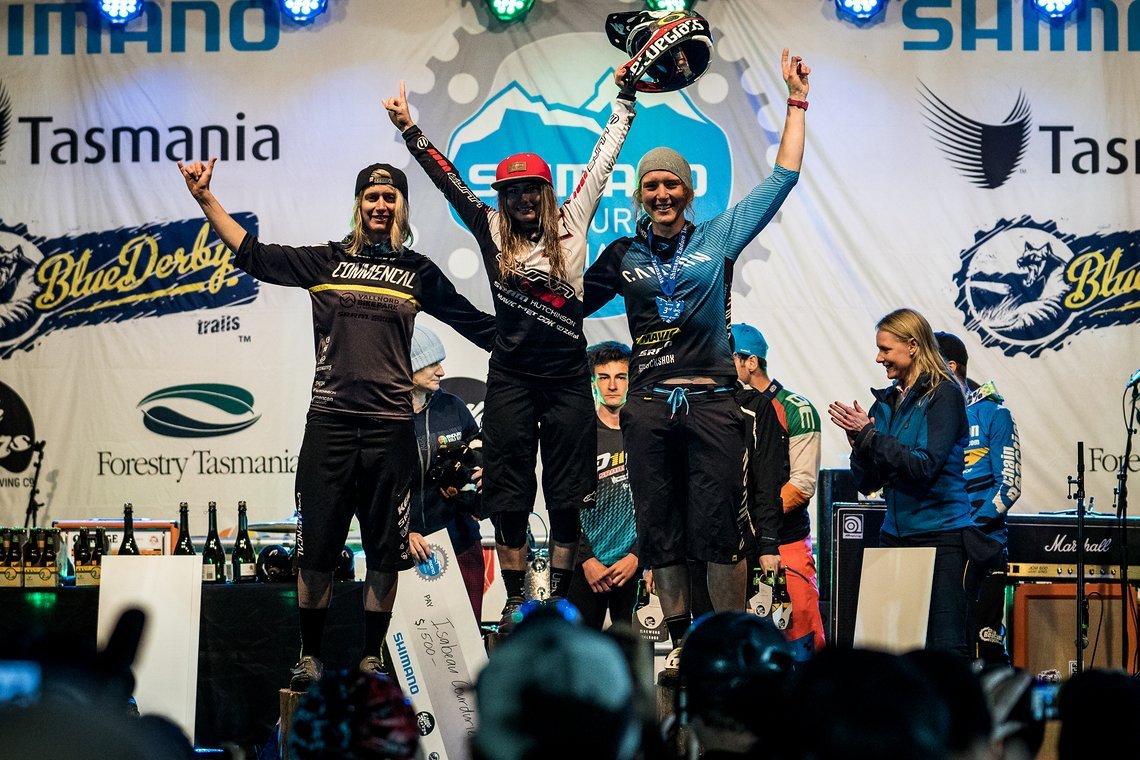 Erneutes Podium in Tasmanien