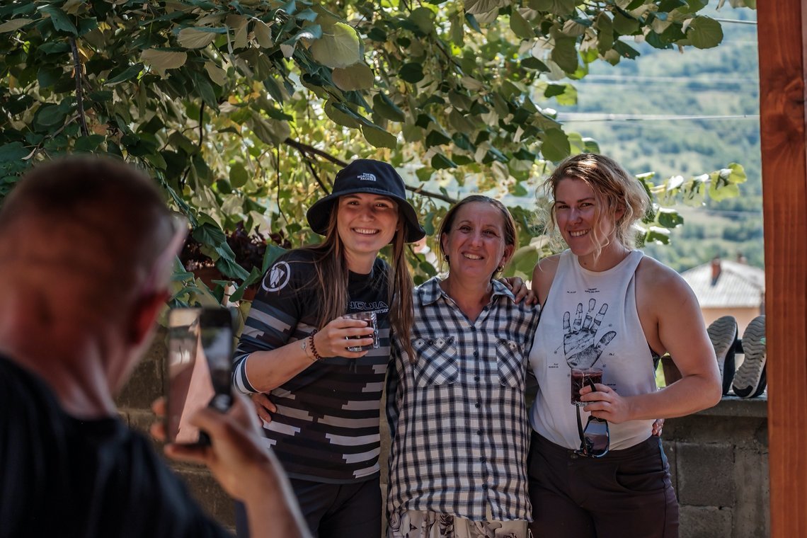 Wir waren zu Hause bei unseren Guides eingeladen …