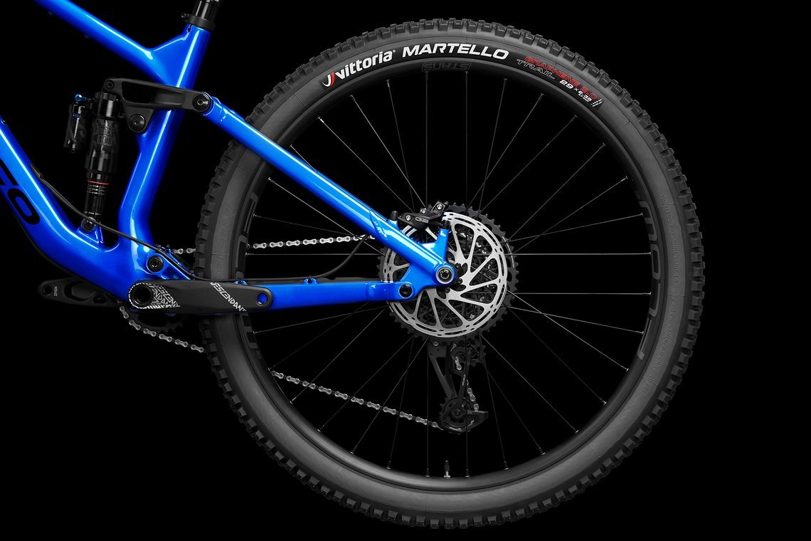Gebremst wird bei allen Modellen mit SRAM ...