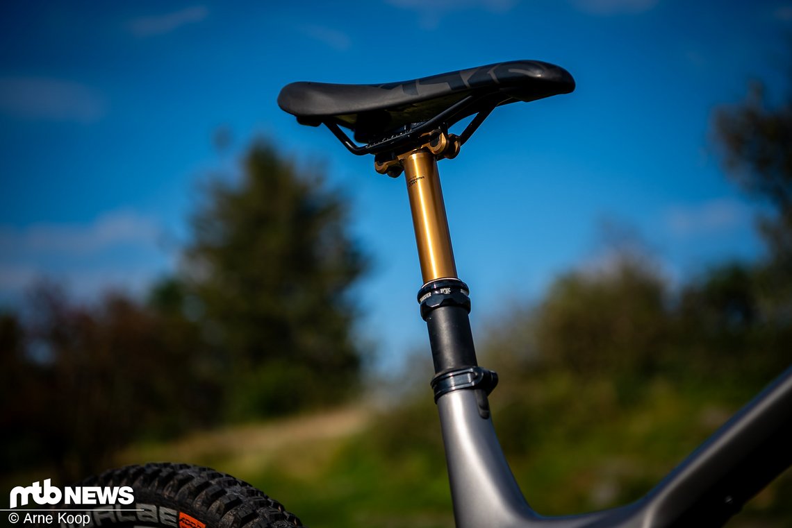 Unsere Fox Transfer Factory-Sattelstütze hatte nur 170 mm Hub